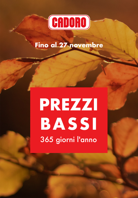 PREZZI BASSI 365 giorni